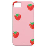 Strawberries Pink iPhone 5 Cases