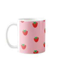 Strawberries Pink mugs