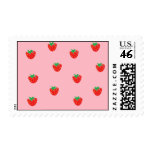 Strawberries Pink Postage