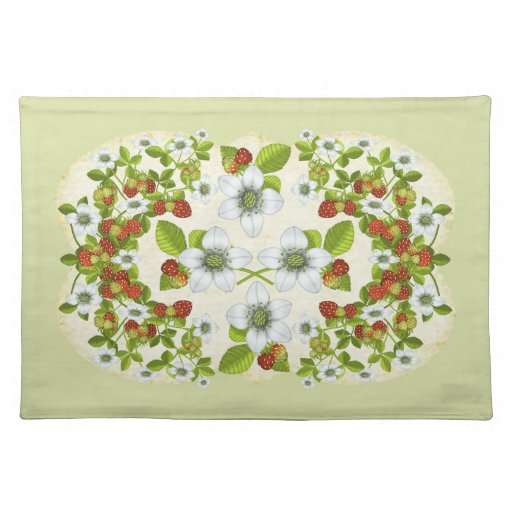Strawberries Placemats