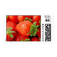 Strawberries stamp