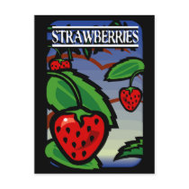 Strawberries Post Card