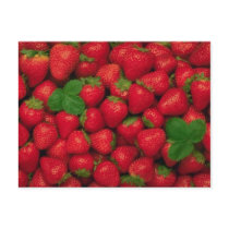Strawberries postcards