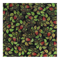 strawberries posters by VioDeSign strawberries posters