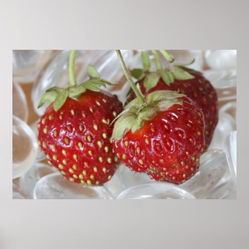 Strawberries print