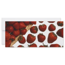 Strawberries rack cards