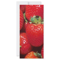 Strawberries rack cards