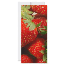 Strawberries rack cards