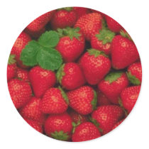 Strawberries stickers