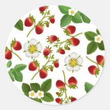 Strawberries Sticker