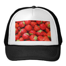 Strawberries Trucker Hat