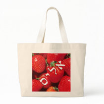 Strawberry Alice, Alyce Canvas Bag