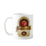 Strawberry And Chocolate Custom Mug mugs