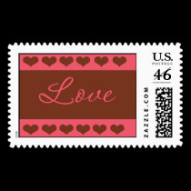 Strawberry and Chocolate Love Postage postage by Rajee1 Strawberry and Chocolate Love Postage postage