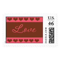 Strawberry and Chocolate Love Postage postage