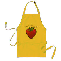 Strawberry aprons by bloomzlebee Strawberry aprons