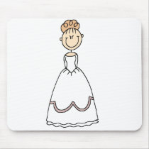 Strawberry Blond Bride Mousepad by stick_figures Strawberry Blond Bride Mousepad
