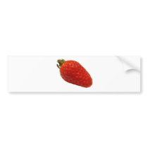 strawberry bumper stickers by laengauer strawberry bumper stickers