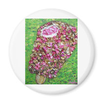 "Strawberry Cake Bar" magnets