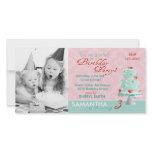 Strawberry Cake Invitation Photo Card