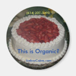 Strawberry Cake Magnet