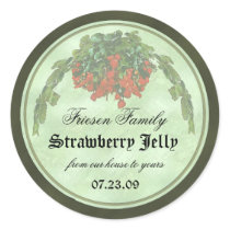 strawberry canning label 2 stickers by Lisa_Dawn strawberry canning label 2 stickers
