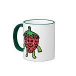Strawberry Cartoon Coffee Mug