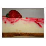 Strawberry Cheesecake Greeting Card,Note Card