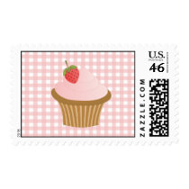 Strawberry Chocolate Cupcake postage