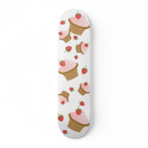 Strawberry Chocolate Cupcake skateboards