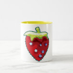 strawberry coffee mug