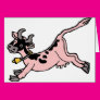 Strawberry Cow Greeting Card Strawberry Cow Greeting Card