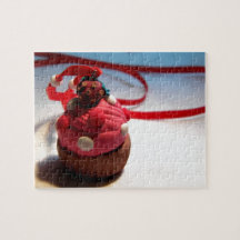 Strawberry Cupcake Jigsaw Puzzle