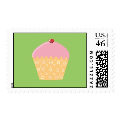 Strawberry Cupcake Stamp by kool27