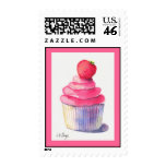 Strawberry Cupcake Postage Stamp