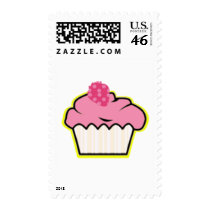 Strawberry Cupcake - stamp