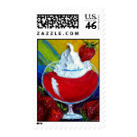 Strawberry Daiquiri Postage Stamp