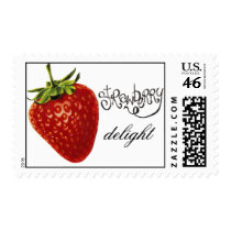 Strawberry Delight Mail U.S Postage Stamp