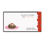 Strawberry delights - Food container labels