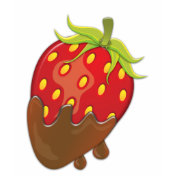 Strawberry dipped in chocolate