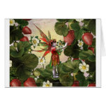 Strawberry Fairy Card