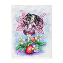 strawberry fairy postcards