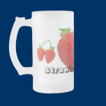 Strawberry Festival Frosted Mug mugs