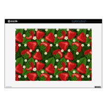 strawberry field decals for laptops