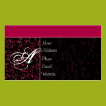 Strawberry Fields Business Card business cards