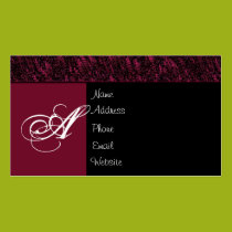 Strawberry Fields Business Card business cards