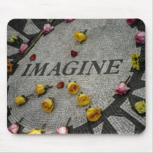 Strawberry Fields in Central Park, NYC Mousepad