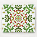 Strawberry Geometric Design Mousepad