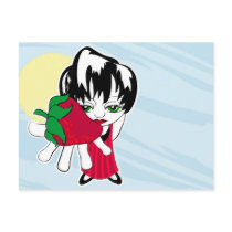 strawberry girl forever postcards