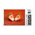strawberry halves postage by VioDePhoto strawberry halves postage